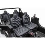 Elektrické autíčko Buggy ATV Racing UTV2000 Štvormiestne!!! Zelená - 4 X 150W - 24V14Ah + 24V14Ah grátis